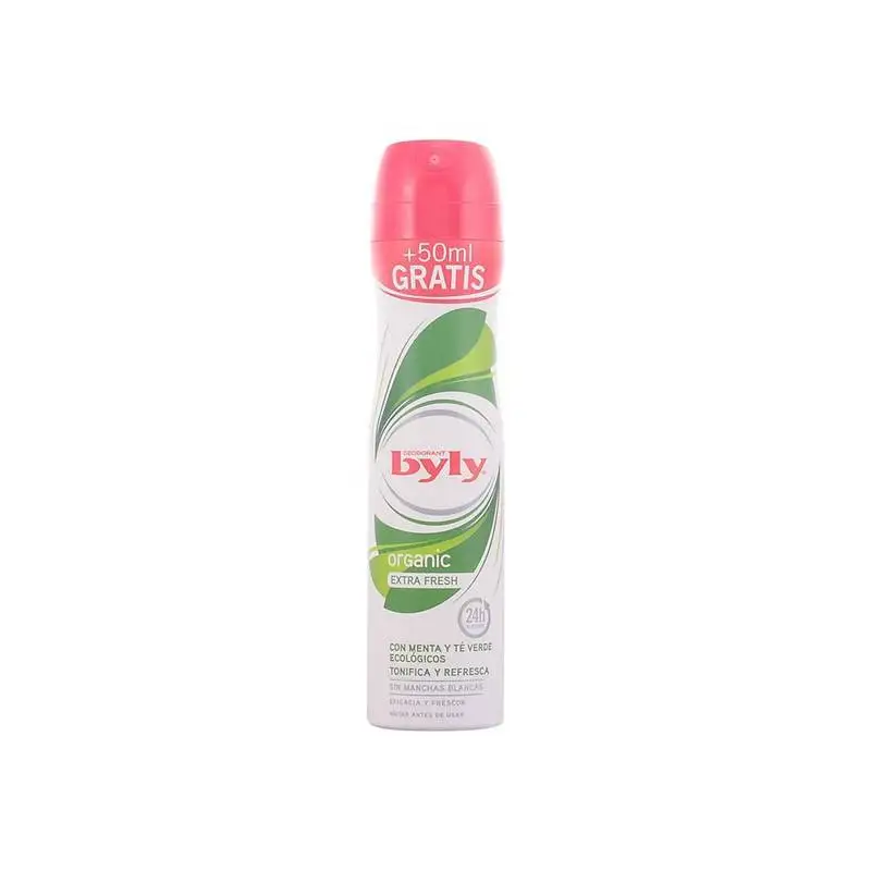 Дезодорант-спрей органический Extra Fresh Byly(200 мл