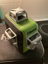 Laser-Level Cross-Line Green-Beam Li-Ion-Battery Huepar 3x360 Bluetooth 3D with Connectivity