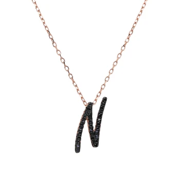 

Silver necklace with cubic zirconium sunlight sample 925