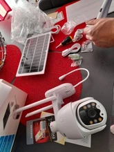 Cámara IP Solar de 1080P para exteriores, WIFI, 8W, batería recargable, domo de velocidad PTZ, impermeable de calle