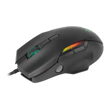 

Mouse mars gaming mmx-optical-12400dpi-lighting rgb - roller + 9 buttons-cord 1.8 meters-usb connector