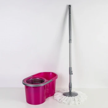 

Cleaning Set: mop with pressing, bucket with plastic centrifuge 14 L