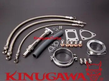 

Kinugawa Turbo Install Line Kit for Nissan RB20DET RB25DET w/ for Kinugawa TD05H TD06 Top & Low Mount