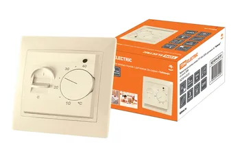 

Thermostat for warm floors TPP 16A 250 V with a sensor 3 m "tymyr" SL. Bone TDM