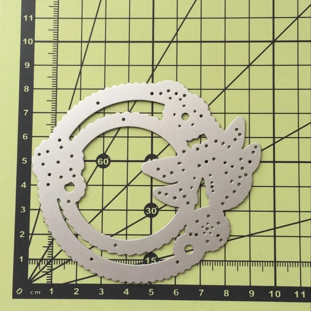 ArtScrap стимпанк большая рамка металлические трафареты для пресс-формы для DIY Скрапбукинг декоративная открытка ремесла высечки | Искусство: 196