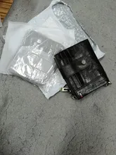 Cards Wallet Chain-Bag Multi-Functional Leather Bifold RFID Slim Designer Purse-Coin-Pouch