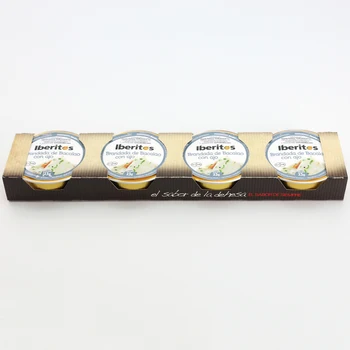 

IBERITOS - PACKs 4x25g Brandada cod-4 monodose Brandada's cod
