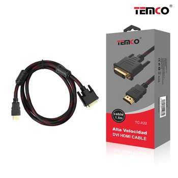 

HDMI Cable for televisions and monitors to DVI 1,5m