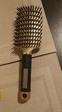 Hairbrush Women Massage Comb-Bristle Salon Detangle Curly Anti-Klit Wet for Female