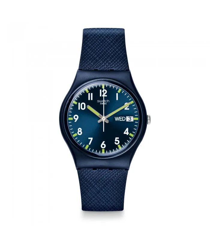 Часы swatch SIR BLUE Originals Gent 34 мм Classic GN718