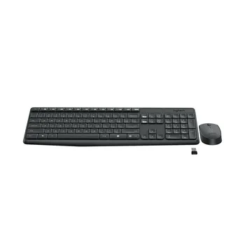 

Logitech MK235 Hungarian wireless RF keyboard Black