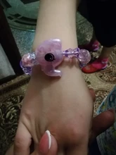 Uds divertido creativo DIY encanto pulseras trucos de magia Super brotando sorpresa chica magia brazalete de perro regalo