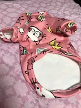 Cartoon Cat Hoodie Sweater Autumn Winter Pet Cat Clothes for Cats Katten Kedi Pullovers