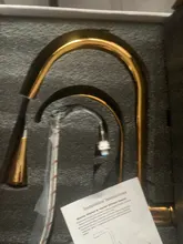 Crane Faucet FILTERED Tap Kitchen Drinking-Water Golden Black Cold And for Sprayer Three-Ways