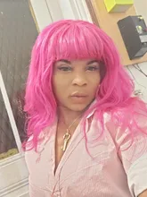 Extensiones de cabello humano brasileño, extensiones de pelo ondulado, color rosa, precoloreado, doble trama, Remy