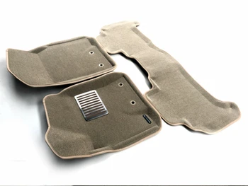 

Textile 3D mats euromat3d luxe in the interior for Toyota LC 200 (2012-) with fasteners with a metal sub-spot