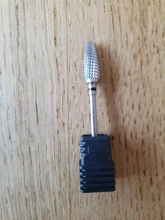 Brocas de corte de carburo de tungsteno, brocas de Metal para Máquina eléctrica de manicura de uñas, accesorios, 1 Uds.