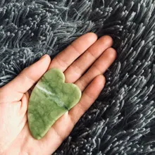 Massager Skin-Care-Tools Face-Roller Gua Sha Jade-Stone Beauty Anti-Wrinkle Double-Heads
