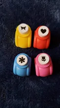 Mini perforadoras para colección de recortes para niños, tarjetas artesanales de impresión, perforadora de agujero, bricolaje, flor, manualidades de papel, forma de estrella de hoja de arce, 1 ud.