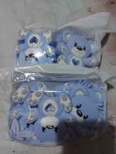 Baby Rattle Rodent-Toys Teething-Toy Silicone Personalized Bpa-Free Bear 10PCS 