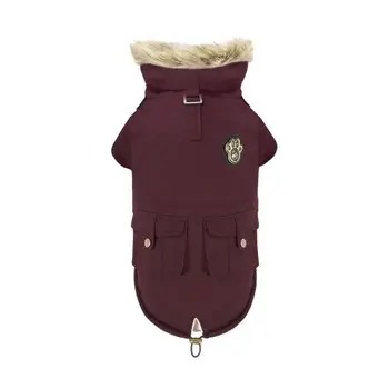 

CANADA POOCH Army Parka Coat 10 - 2/4 kg-Bordeaux-dog