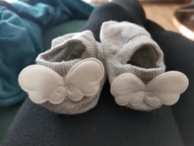 Calcetines con dibujos animados para bebé recién nacido, ala de Ángel, para niño y niña, calcetín náutico para niño, calcetines cortos de algodón para bebé