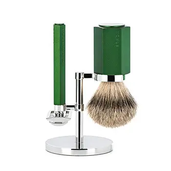 

Set shaving Mühle Shaving Brush & Hexagon Forest razor
