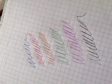 Lote de bolígrafos coloridos multifuncionales, 6 en 1, Multicolor, material escolar, 1 unids/lote