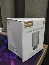 Tuya-Válvula termostática programable ZigBee 3.0, para radiador inteligent, se puede controlar a través de la voz con Alexa