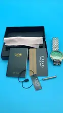 LIGE-reloj de cuarzo de lujo para mujer, accesorio de marca superior, resistente al agua, de acero inoxidable, regalo de cita, nuevo, 2021