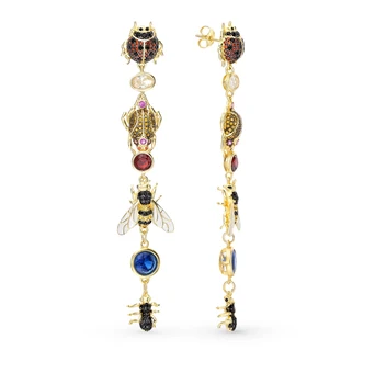 

Silver earrings with cubic zirconia sunlight sample 925