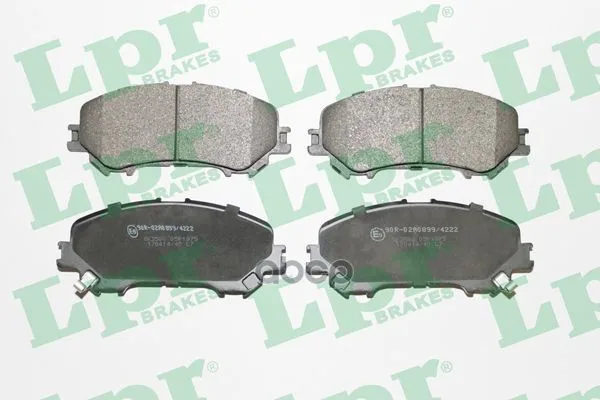 Колодки Тормозные Nissan Qashqai 14- Передние Lpr 05p1975 Lpr арт. 05P1975