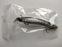 Wobbler Minnow Floating Artificial-Bait Fishing-Lure Tackle-Bass-8cm Hard-Plastic 3d Eyes