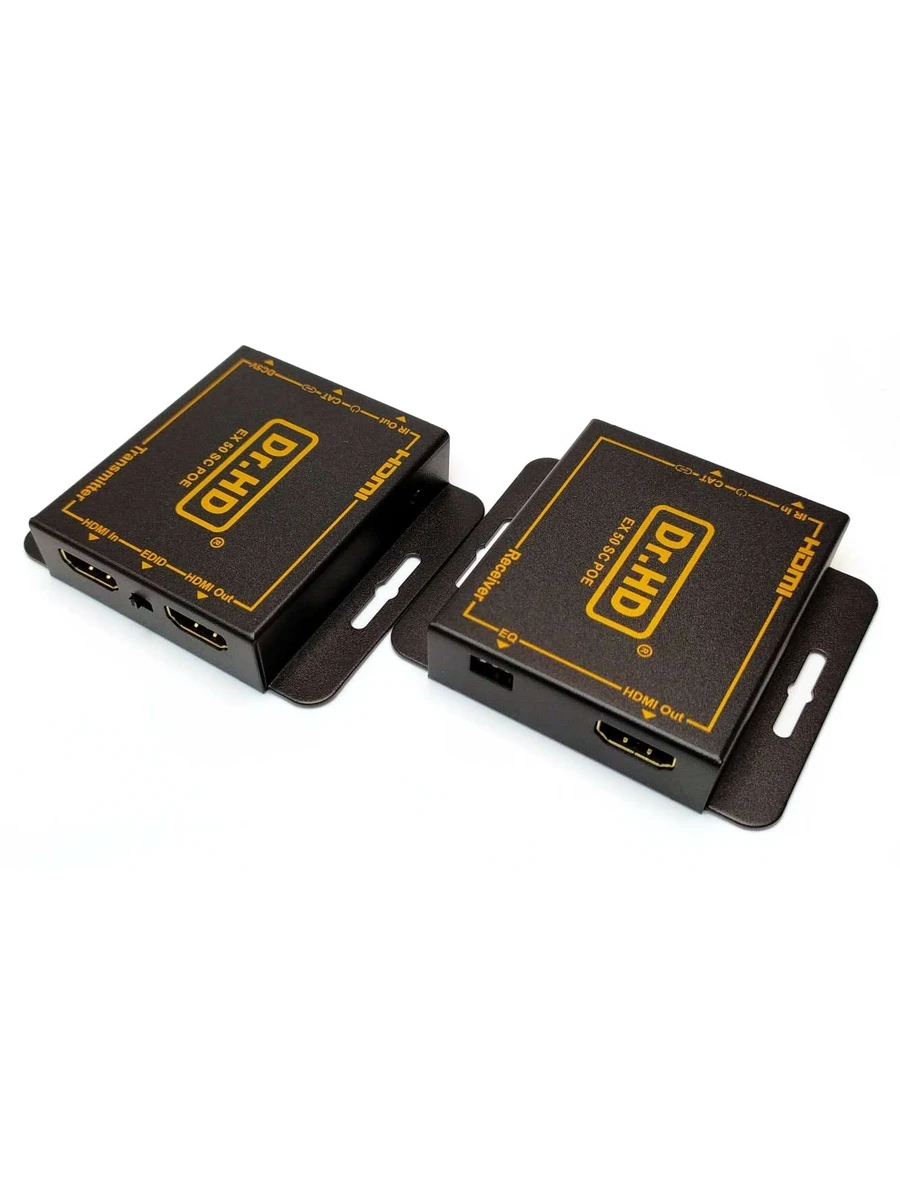 HDMI удлинитель по одной витой паре до 50м Dr.HD EX 50 SC POE extender over UTP Cat 5e/6 Full HD