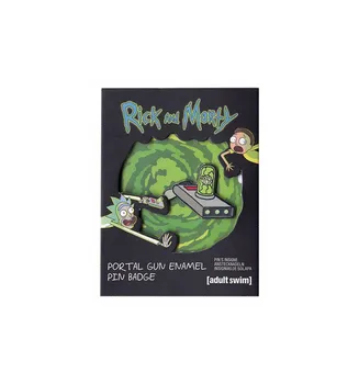 

PIN BADGE RICK & MORTY PORTAL GUN