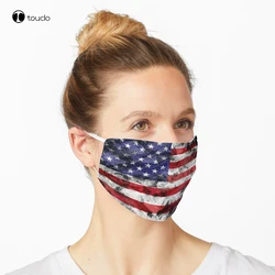 United States of America National Flag Face Mask Filter Pocket Cloth Reusable Washable