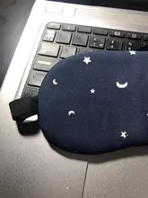 Mascarilla para dormir de algodón suave Unisex, ayuda para dormir, viaje, descanso ojo, sombra, venda, 13 estilos, n. ° 280205, 1 Uds.