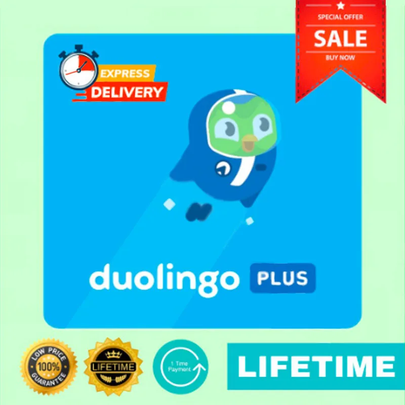 Duolingo Plus🏆[LIFE] * pago, desbloqueado *🔥Precio promocional🔥Suscripción VIP completa pro, aplicaciones premium de Android