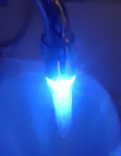 Zhangji Baño Led grifo aireador movido por agua ducha LED grifo Luz de ahorro de agua de la cocina de aireador 1/3/7 5 color elección