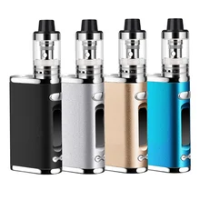 80 Вт Стартовые наборы для электронных сигарет с 2000 мАч стручок испаритель комплект металлический мод коробка Электронная сигарета 510 танк распылитель электронная сигарета vape