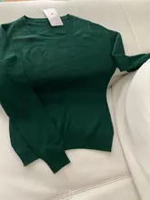 Alta calidad puro colores primavera Otoño Invierno estilo europeo de moda de las mujeres Pullovers de punto, de lana de Cachemira suéter de mujer de gran tamaño