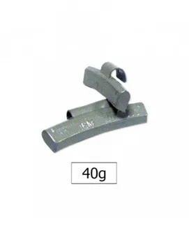 

JBM 51604 CONTRAPESA ZINC STAPLE/50gr. SPECIAL RIM ALLOY