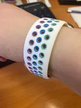 Solo bucle para reloj Apple Watch banda 44mm 40mm, 42mm, 38mm transpirable elástico de la correa banda pulsera de silicona iWatch Serie 3 4 5 SE 6 Correa