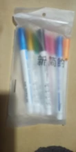 Rotulador fluorescente de doble línea para álbum de recortes, rotulador de doble línea de contorno, marcadores y plumas, diario de balas, cartel de Graffiti, 8/12 colores