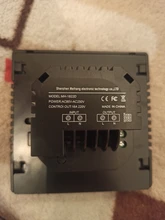 AC85-240V LCD Touch Screen S-mart Thermostat Electric Floor Heating Termostato S-mart