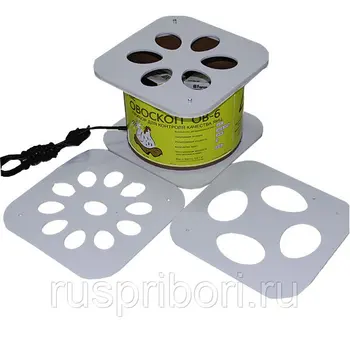 

Ovoscope AT-6 for 6 eggs. Rusappliances.