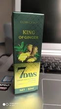 Aceite de esencia de crecimiento de pelo rápido, suero para el crecimiento del cabello de jengibre, tratamiento nutritivo para suavizar la pérdida de cabello, reparación de cabello dañado, 10/30ML, 7 días