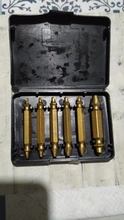 Extractor de tornillos dañados, herramienta de brocas de velocidad, doble cara, duradero, Extractor de pernos rotos, accesorios de alta resistencia, 6 uds.