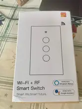 Touch-Switch Required Smart-Light Tuya App-Control Wifi No-Neutral-Wire Alexa Google