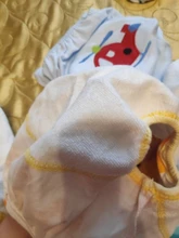 Pantalones de entrenamiento para bebé, pañales reutilizables de algodón, paño impermeable, lavables, pantalones de aprendizaje de bambú, 5 uds.